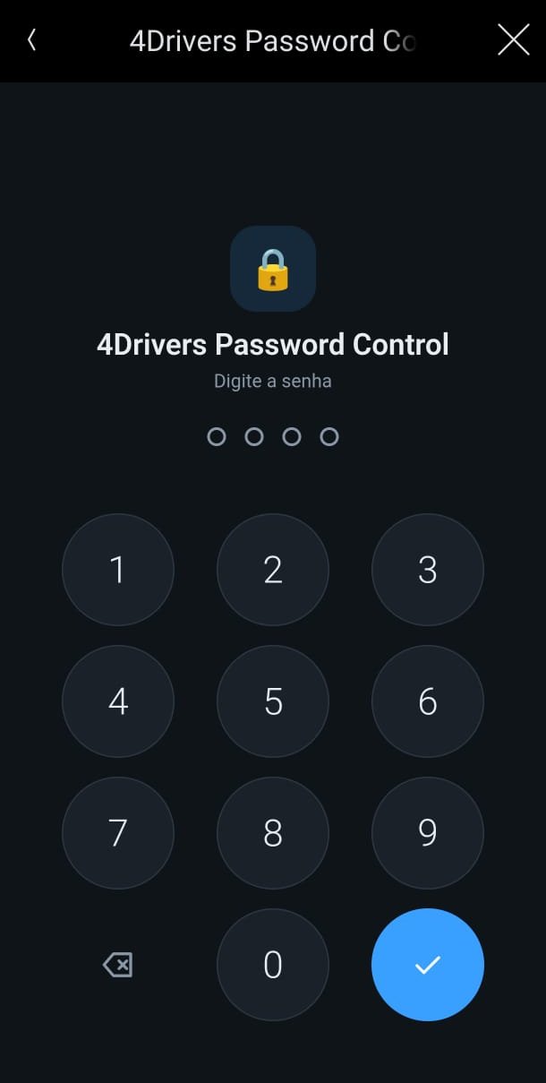 Password keypad