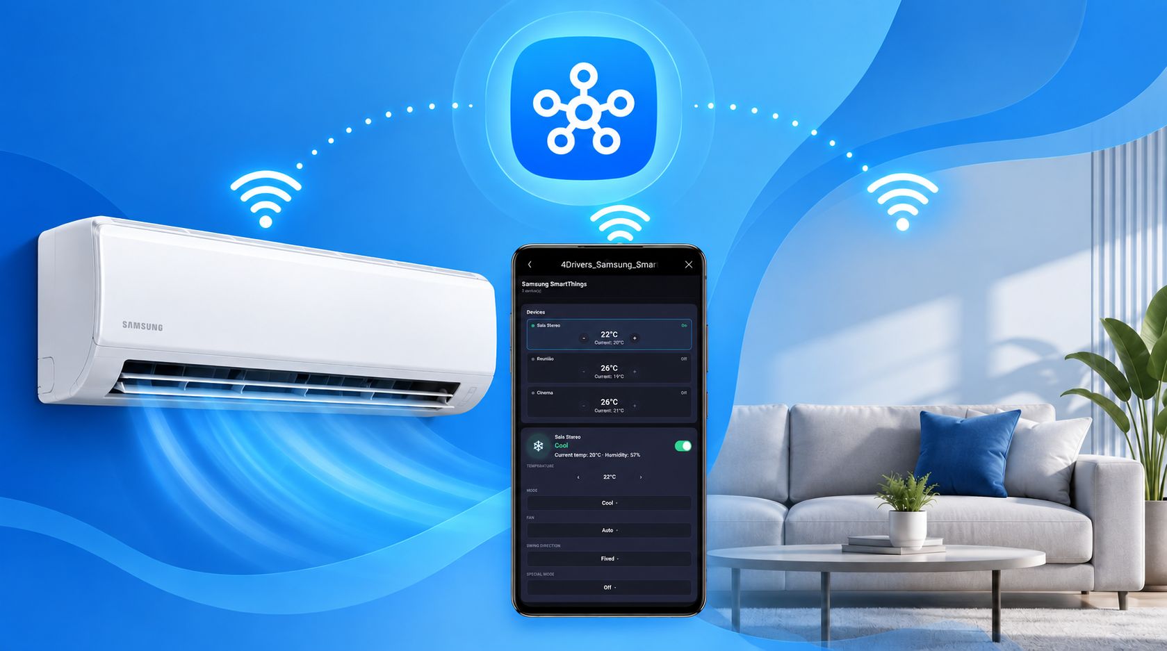 Samsung SmartThings AC Connect Hub